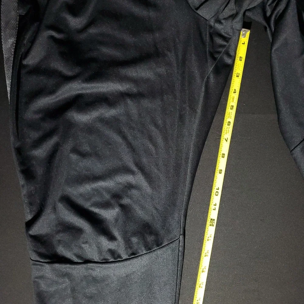 Nike Track Pants Mens XL Black Gray Athletic Joggers Made in Honduras Casual Fit